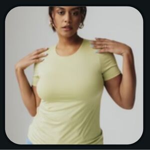 Klassy Network Light Yellow/Green Short Sleeve Tee